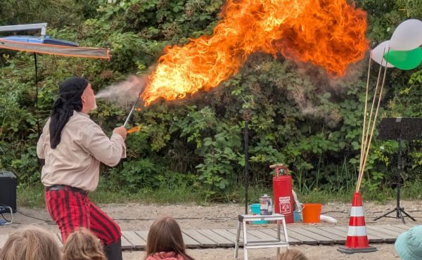 Kinder-Piratenshow am Wohlenberger Strand