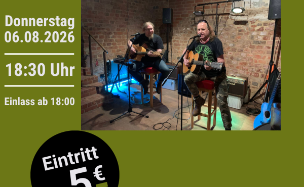 Treppenkonzert mit den Acoustic Cowboys in Grevesmühlen