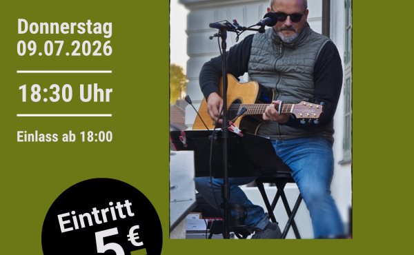 Treppenkonzert mit Tobi Beck in Grevesmühlen