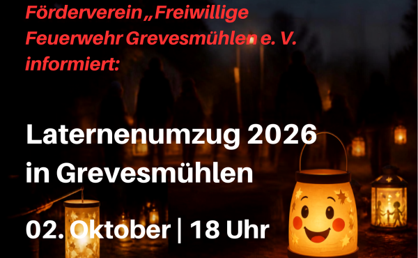 Laternenumzug in Grevesmühlen